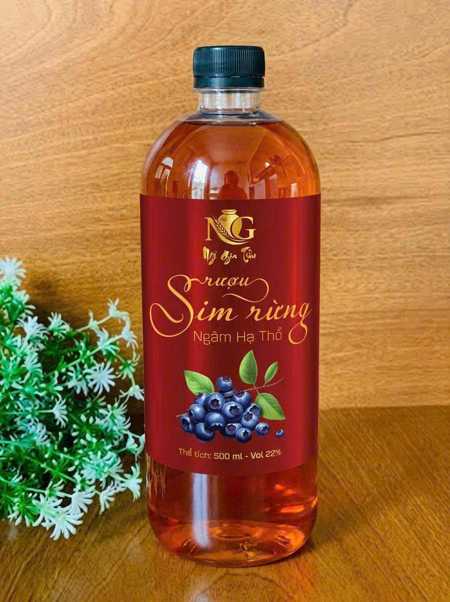 Rượu sim hạ thổ 1 lít