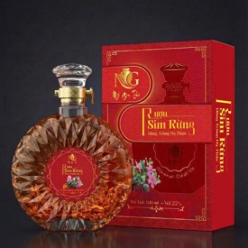 Rượu sim đông trùng hạ thảo hộp quà