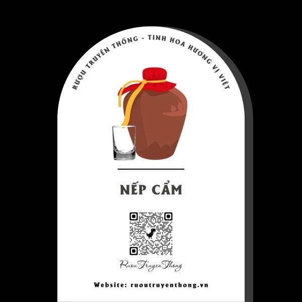 Rượu Nếp Cẩm Nguyên Chất